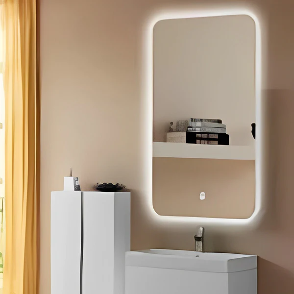 24inch Vertical Hanging Mirror with LED Light MSL-113 24inch Vertical Hanging Mirror with LED Light MSL-113