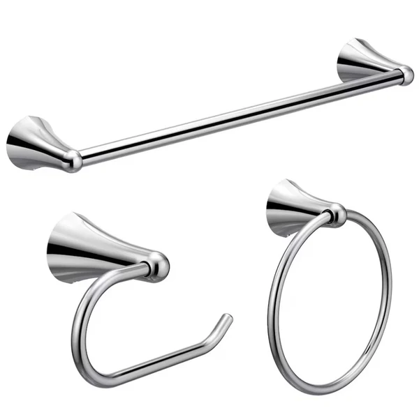 3-Piece Bathroom Accessory Hardware 3-Piece Bathroom Accessory Hardware