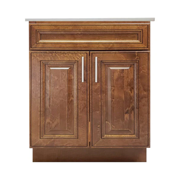 30 Inch Solid Wood Bathroom Vanity with Quartz Top & Sink K08 30 Inch Solid Wood Bathroom Vanity with Quartz Top & Sink K08