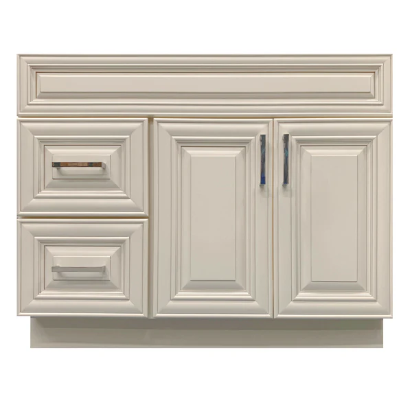 42 inch Solid Wood Bathroom Vanity with Quartz Top & Sink VSD42L 42 inch Solid Wood Bathroom Vanity with Quartz Top & Sink VSD42L