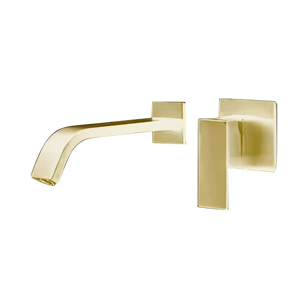 Brushed Gold Wide Spread Single Handle Bathroom Faucet CM01025BG