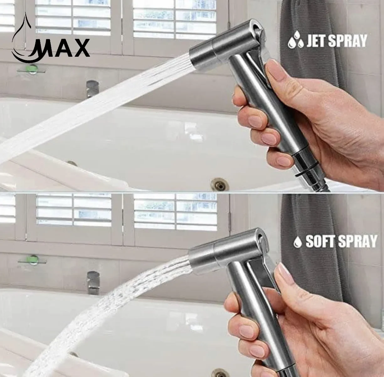 Spray Handheld Toilet Bidet Brushed Nickel SM-304-BN